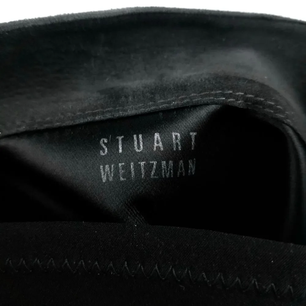 STUART‎ WEITZMAN Slate Gray Suede Leather Tall OTK Over The Knee Boots 6.5